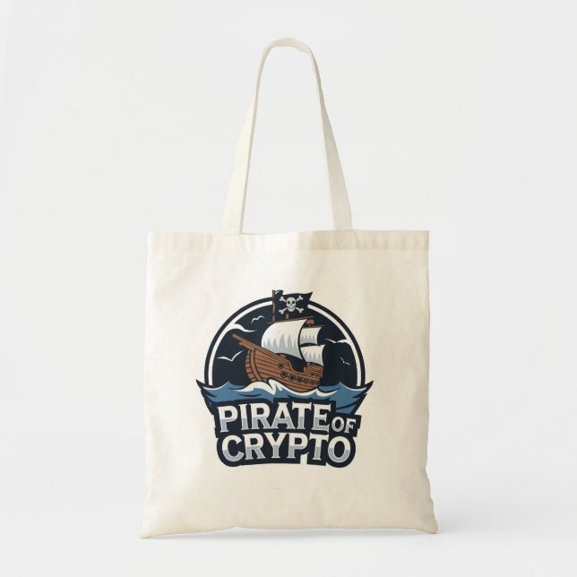Pirate of Crypto Tote Bag (Front)