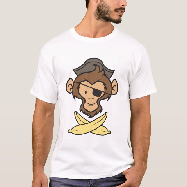 Pirate of the Monkey Island T-Shirt (Front)