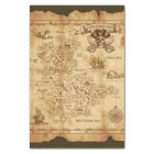 Pirate Old Vintage Treasure Map Birthday Party