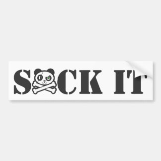 Pirate Panda Bumper Sticker