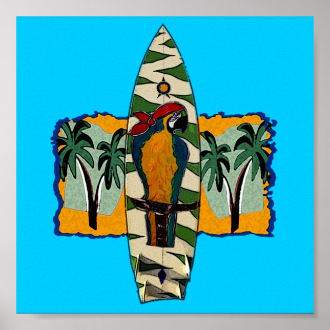 Pirate Parrot Poster (Front)