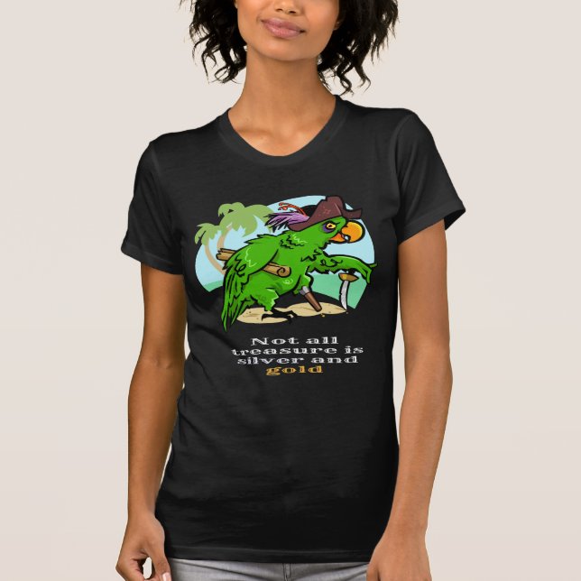 Pirate Parrot T-Shirt (Front)