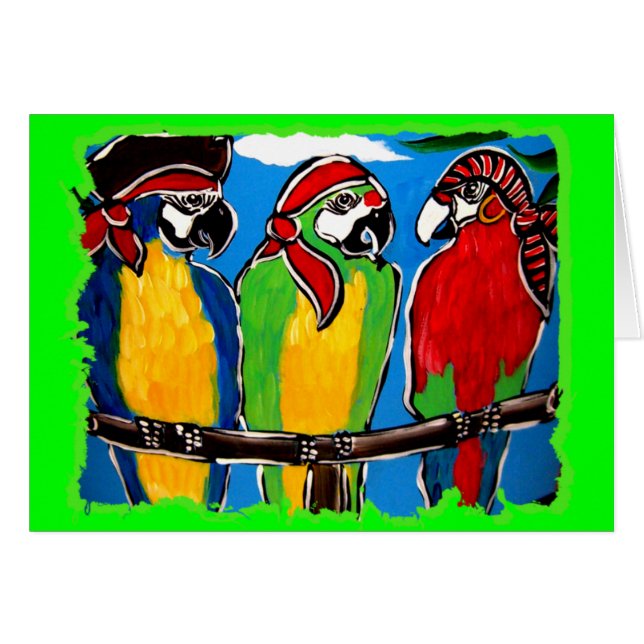 PIRATE PARROTS (Front Horizontal)
