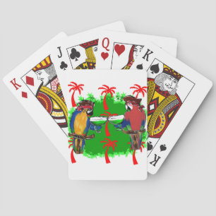 PIRATE PARROTS PLAYING CARDS