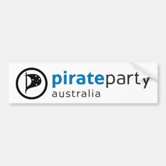 Pirate Party Australia Bumper Sticker
