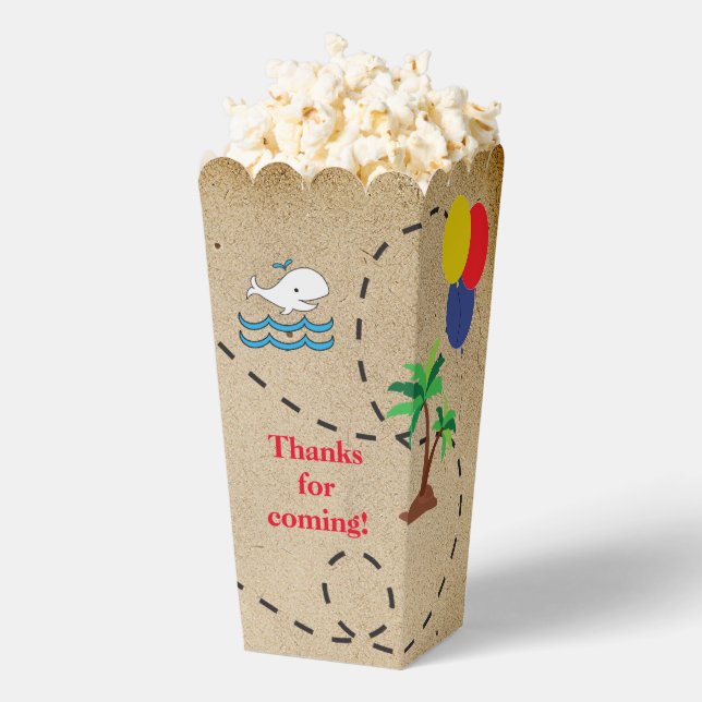 Pirate Party Favor Box (Popped)