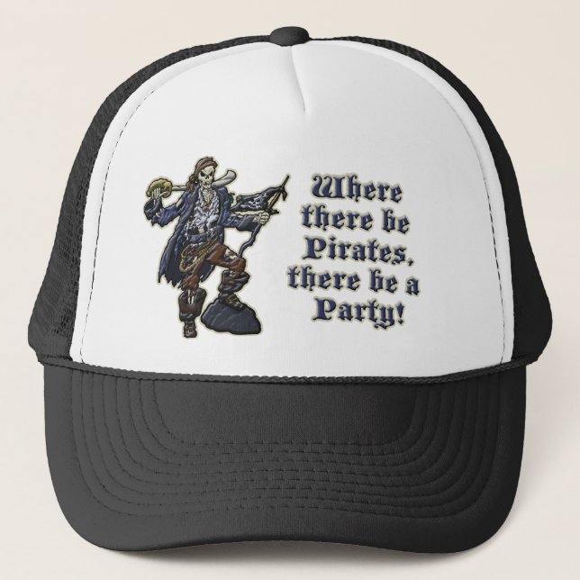 Pirate Party Hat (Front)