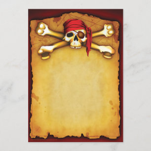 Pirate Party Invitations