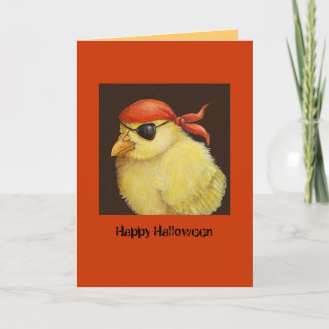 Pirate Peep Halloween card (Front)