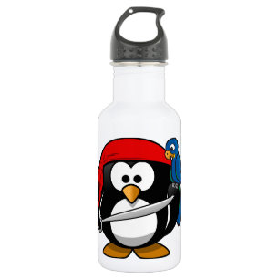 Pirate Penguin 532 Ml Water Bottle