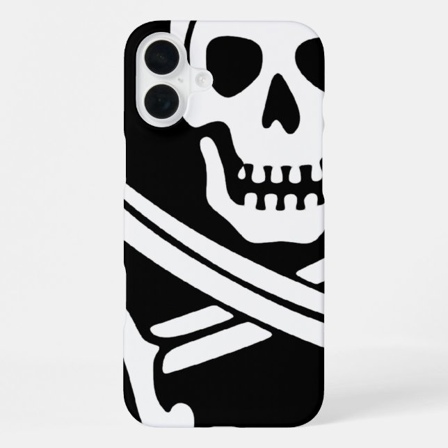 Pirate Phone iPhone Case (Back)