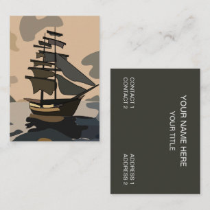 Pirate Pirates Ship Adventure Pirate Business Card