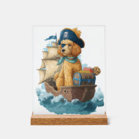 Pirate Poodle � Funny Sea Dog