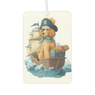 Pirate Poodle � Funny Sea Dog Air Freshener