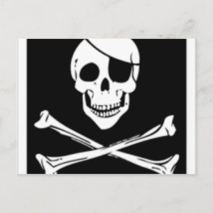 pirate postcard