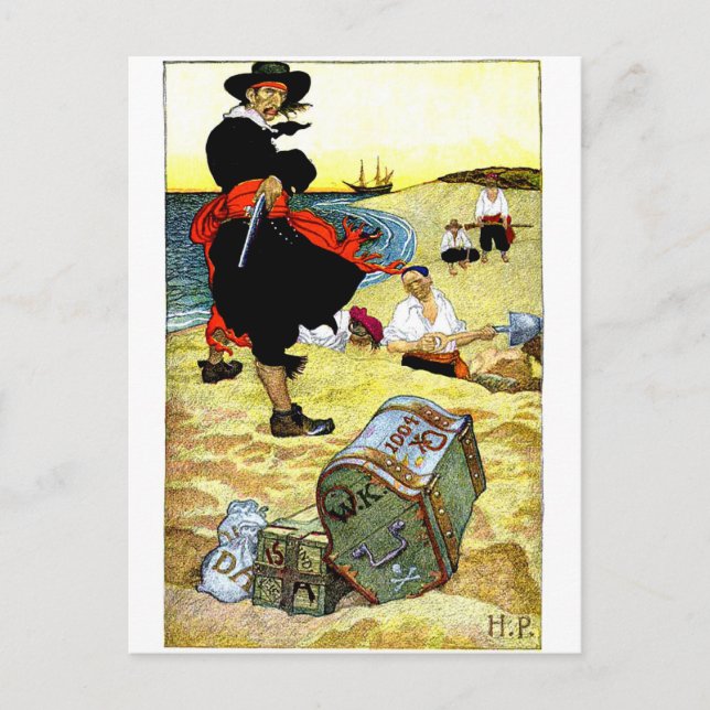 pirate postcard (Front)