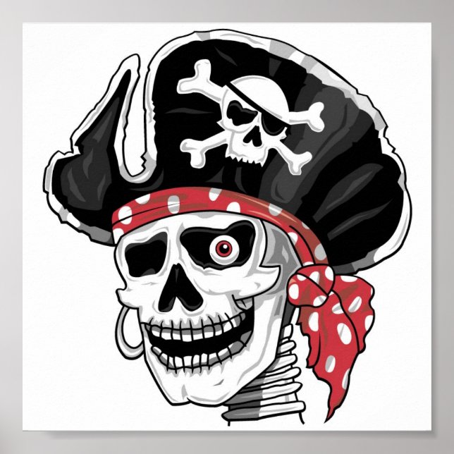 Pirate Poster up to 11x11 (Front)