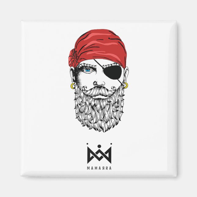 Pirate Premium  Magnet (Front)