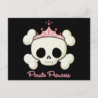 Pirate Princess Postcard