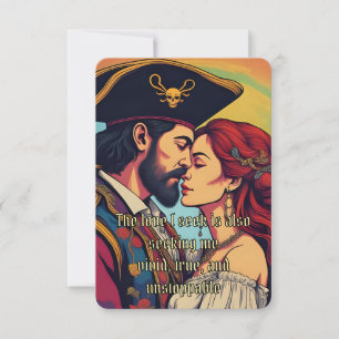 Pirate Psychédélique Trouver la carte d'affirmatio