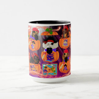 Pirate Pumpkin Pups Mug