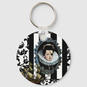 Pirate Queen, My Lady...original art Keychain