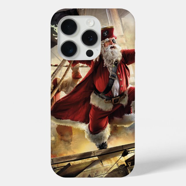 Pirate Santa Case-Mate iPhone Case (Back)