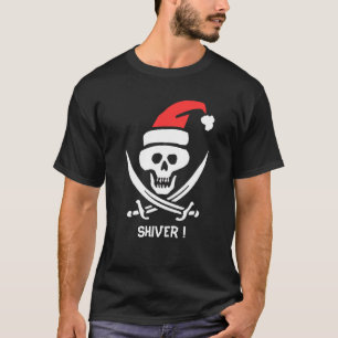 Pirate Santa edit text T-Shirt