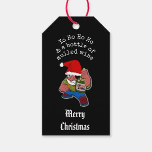 Pirate Santa Gift Tags