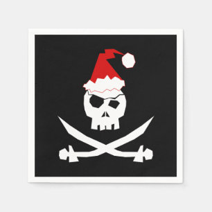 Pirate Santa Napkin