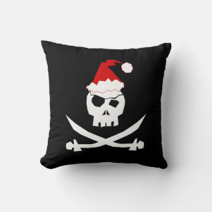 Pirate Santa Throw Pillow