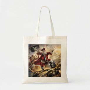 Pirate Santa Tote Bag