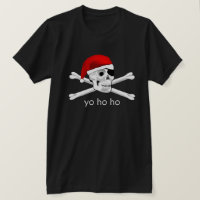 Pirate Santa Yo Ho Ho Mens Shirt