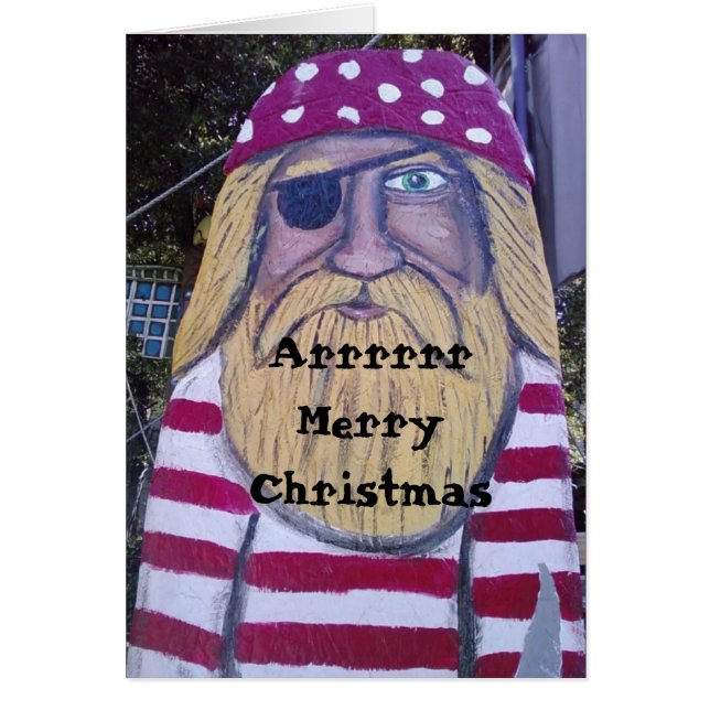 PIRATE SAYS ARRRRRRRRRRR MERRY CHRISTMAS (Front)