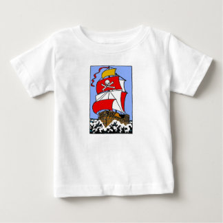 Pirate Ship Baby T-Shirt