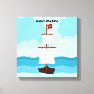 Pirate Ship Canvas Print