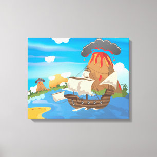 Pirate Ship Canvas Print