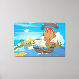 Pirate Ship Canvas Print