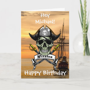 Pirate Ship - Carte pour enfants