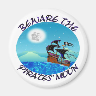 Pirate Ship Gifts Magnet