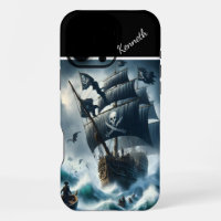 Pirate Ship In A Storm