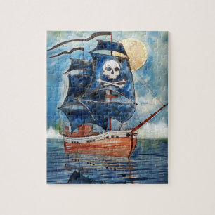 Pirate ship jigsaw puzzle