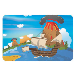 Pirate Ship Magnet