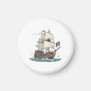 Pirate Ship Magnet