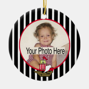 Pirate Ship Photo Ceramic Ornament