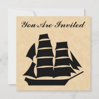 Pirate Ship. Sailing Ship.