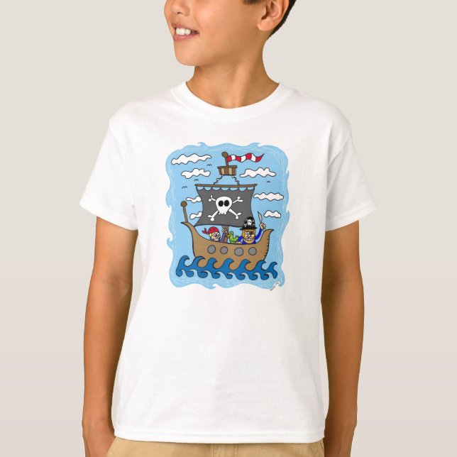Pirate Ship T-Shirt (Front)