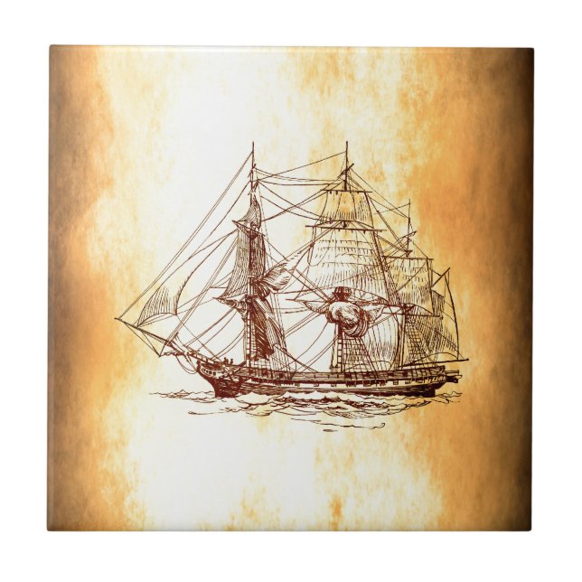 pirate ship tile (Front)