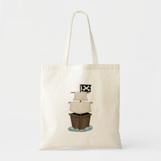 Pirate Ship Tote Bag