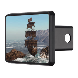 Pirate Ship Trailer Hitch Cover